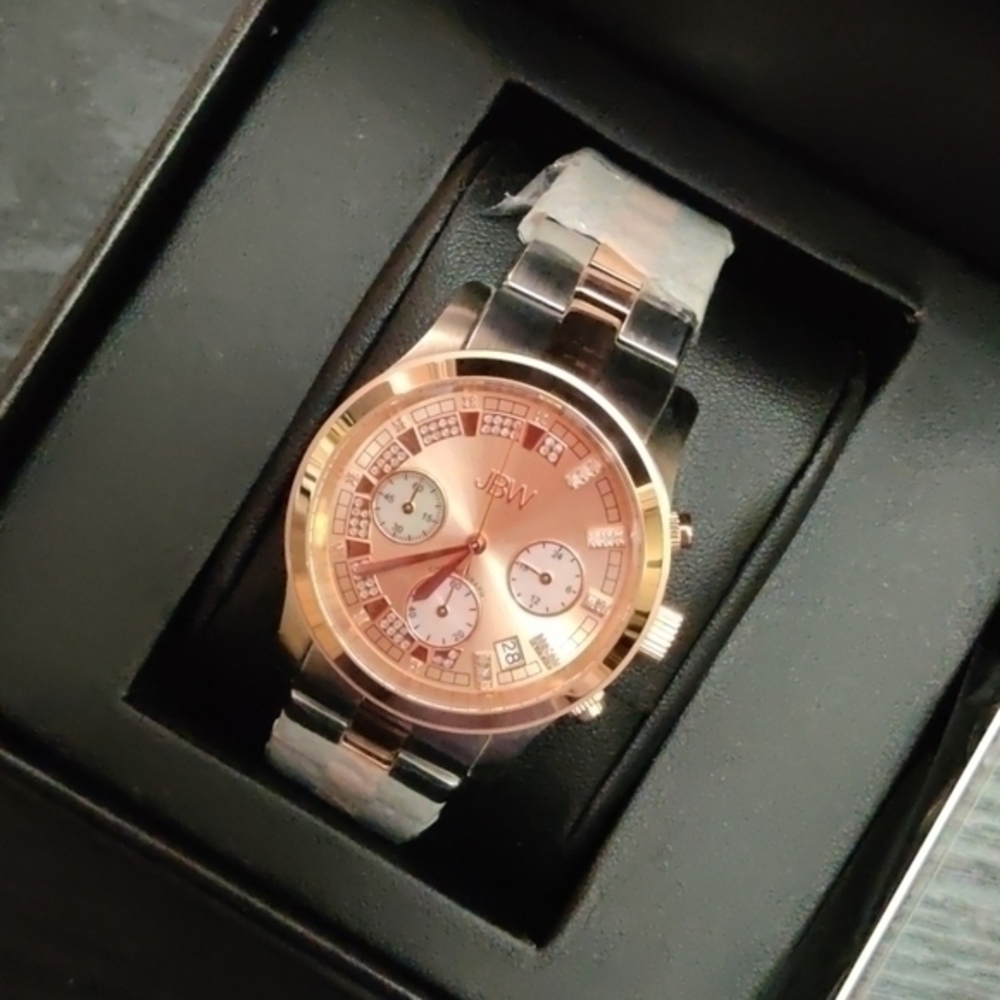 New JBW Women's Rose Gold Watch F5